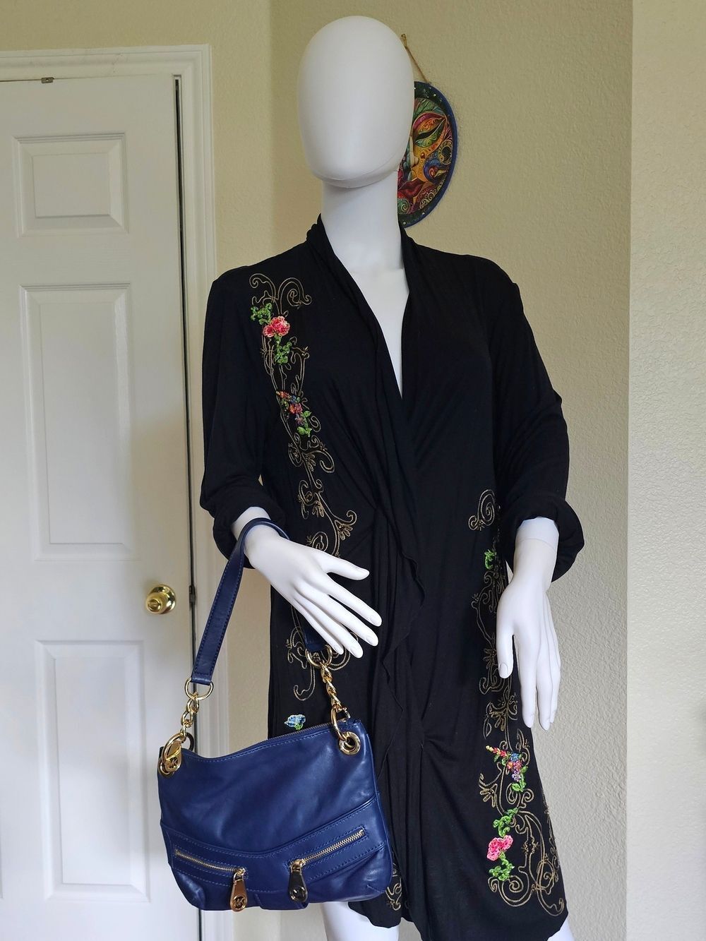 Michael Kors Jamesport Leather Shoulder Bag